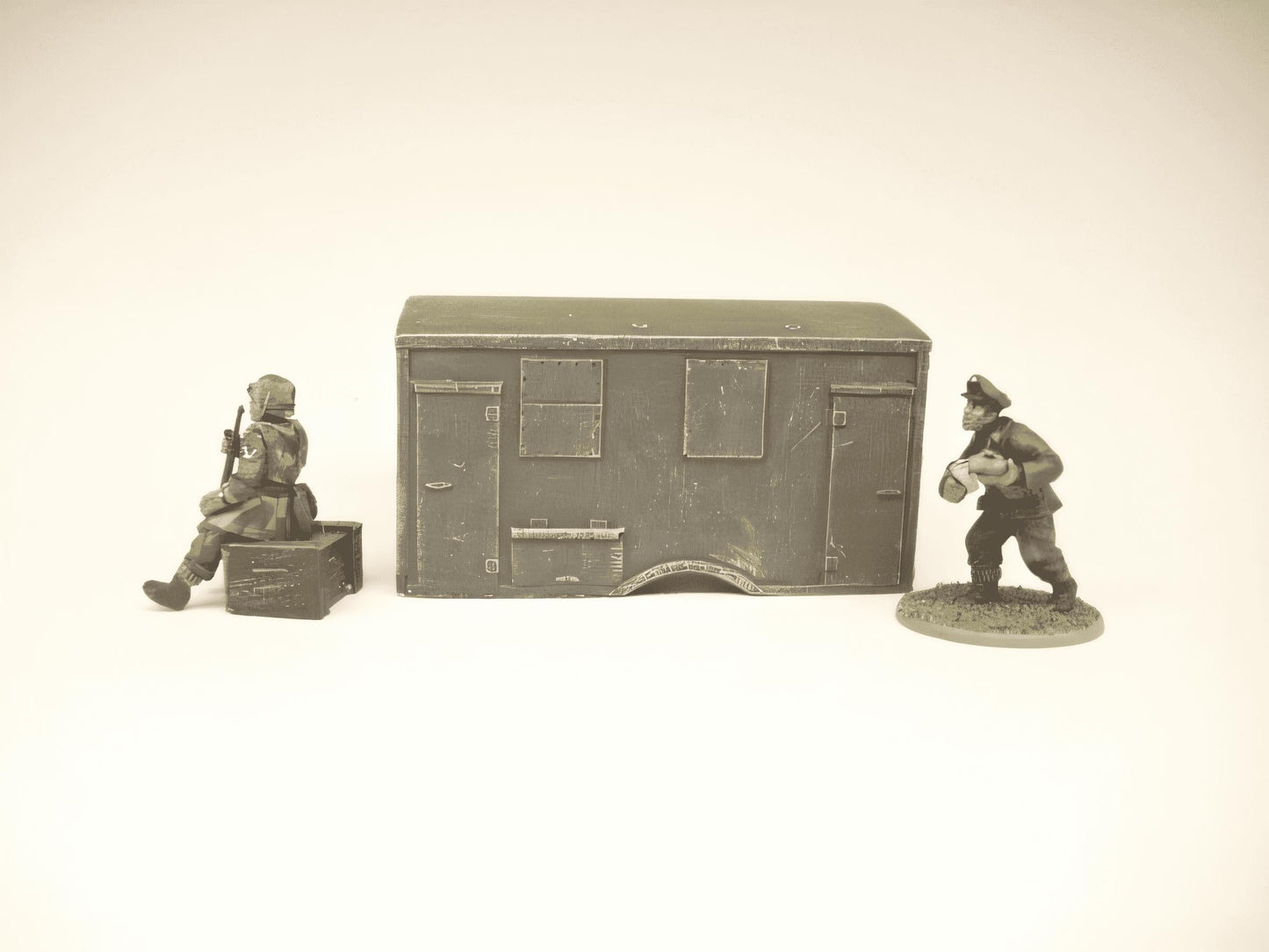 28mm RADIO TRUCK BACK FOR OPEL BLITZ TRUCK