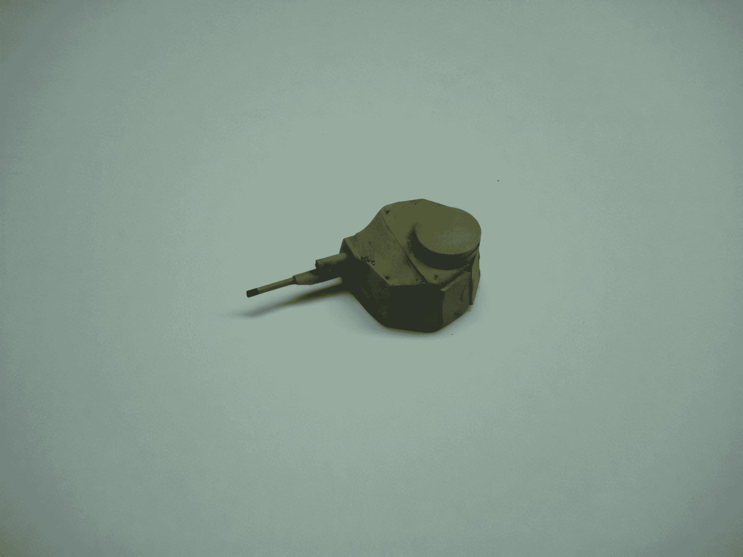 28mm 37 MM GUN TURRET FOR FIAT 3000