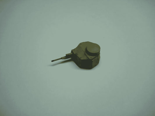 28mm  37 MM GUN TURRET FOR FIAT 3000