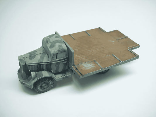 28mm OPEL BLITZ TRUCK WITH SIDES DROPPED