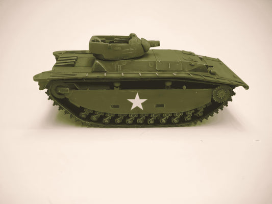 28mm LVT A4  AMPHIBIOUS TRACTOR with 75mm HOWITSER