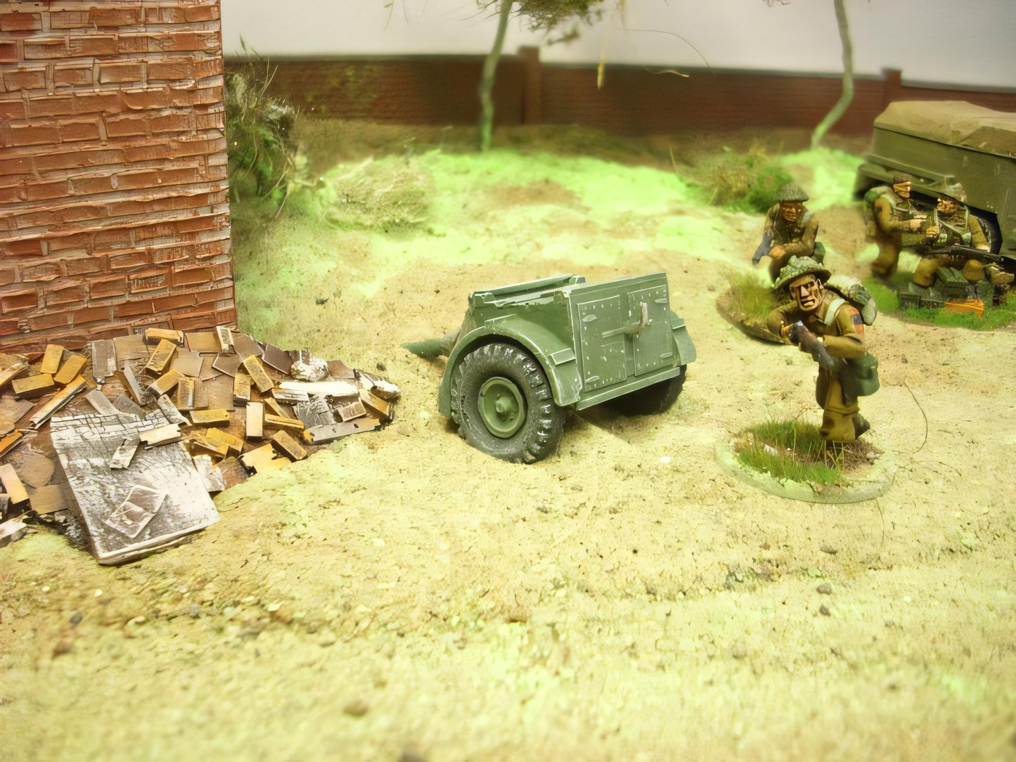 28mm AMMUNITION LIMBER for 25pdr gun