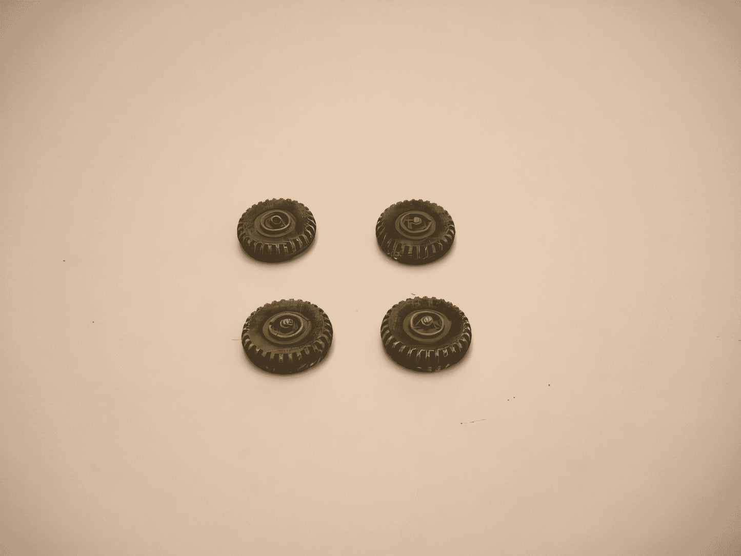 28mm WHEELS FOR WILLYS JEEP x 4