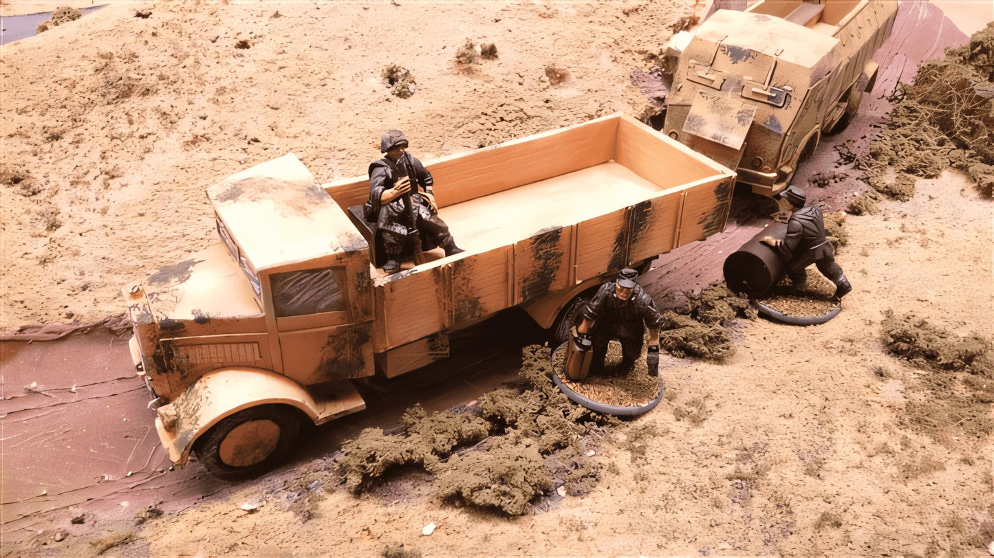 28mm WW2 ITALIAN LANCIA 3RO TRUCK