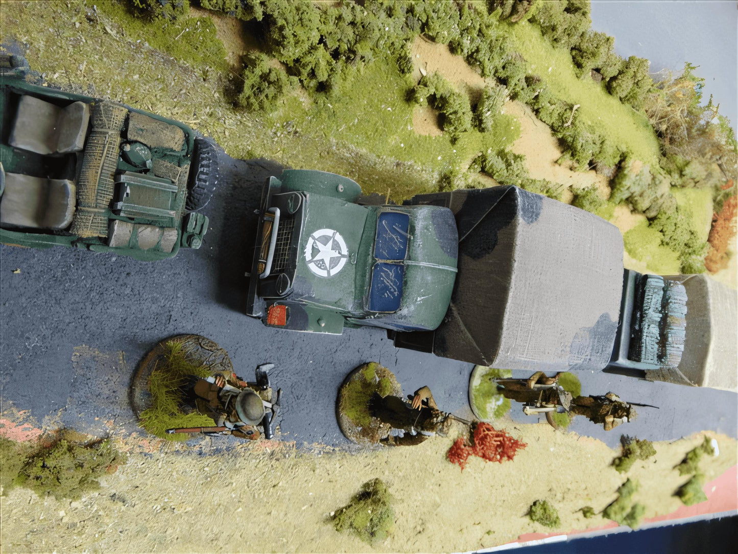 28mm BEDFORD OXD WW2 BRITISH ARMY TRUCK