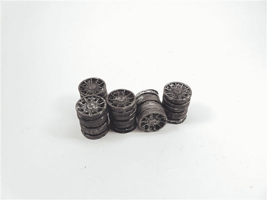 28mm  STALINGRAD FACTORY SPARES. T34 ROAD WHEELS (5 pack)