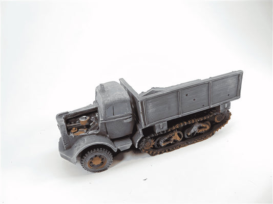 28mm  BATTLE WRECK OPEL MAULTIER TRUCK