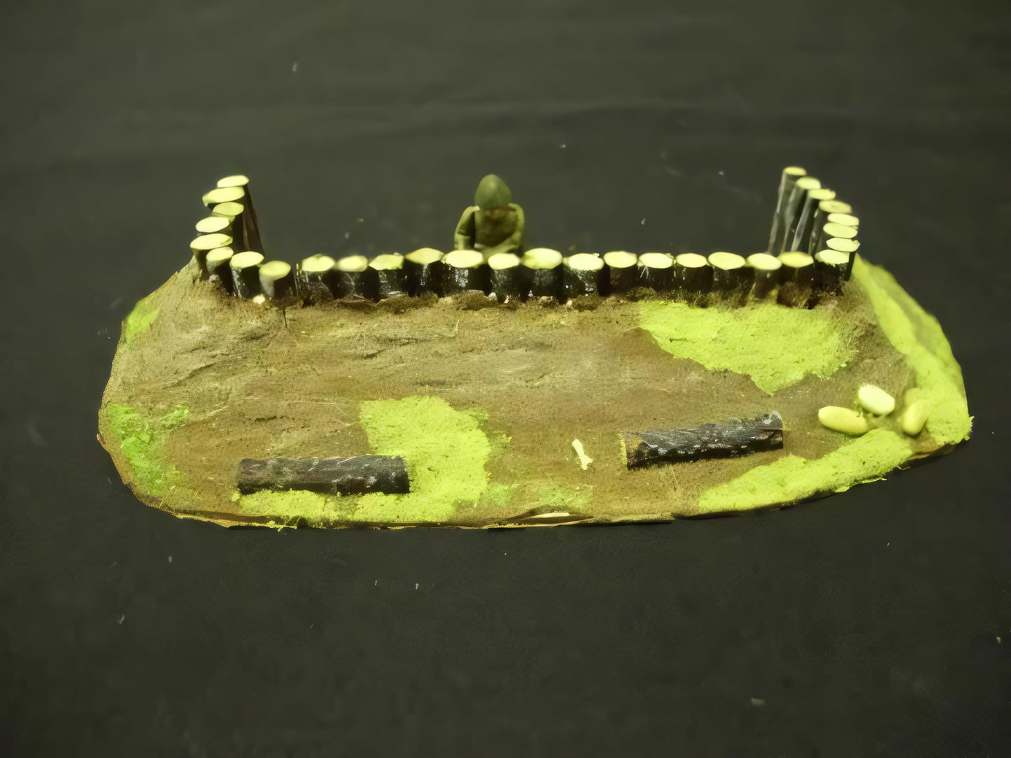 28mm 'U' SHAPE LOG EMPLACEMENT