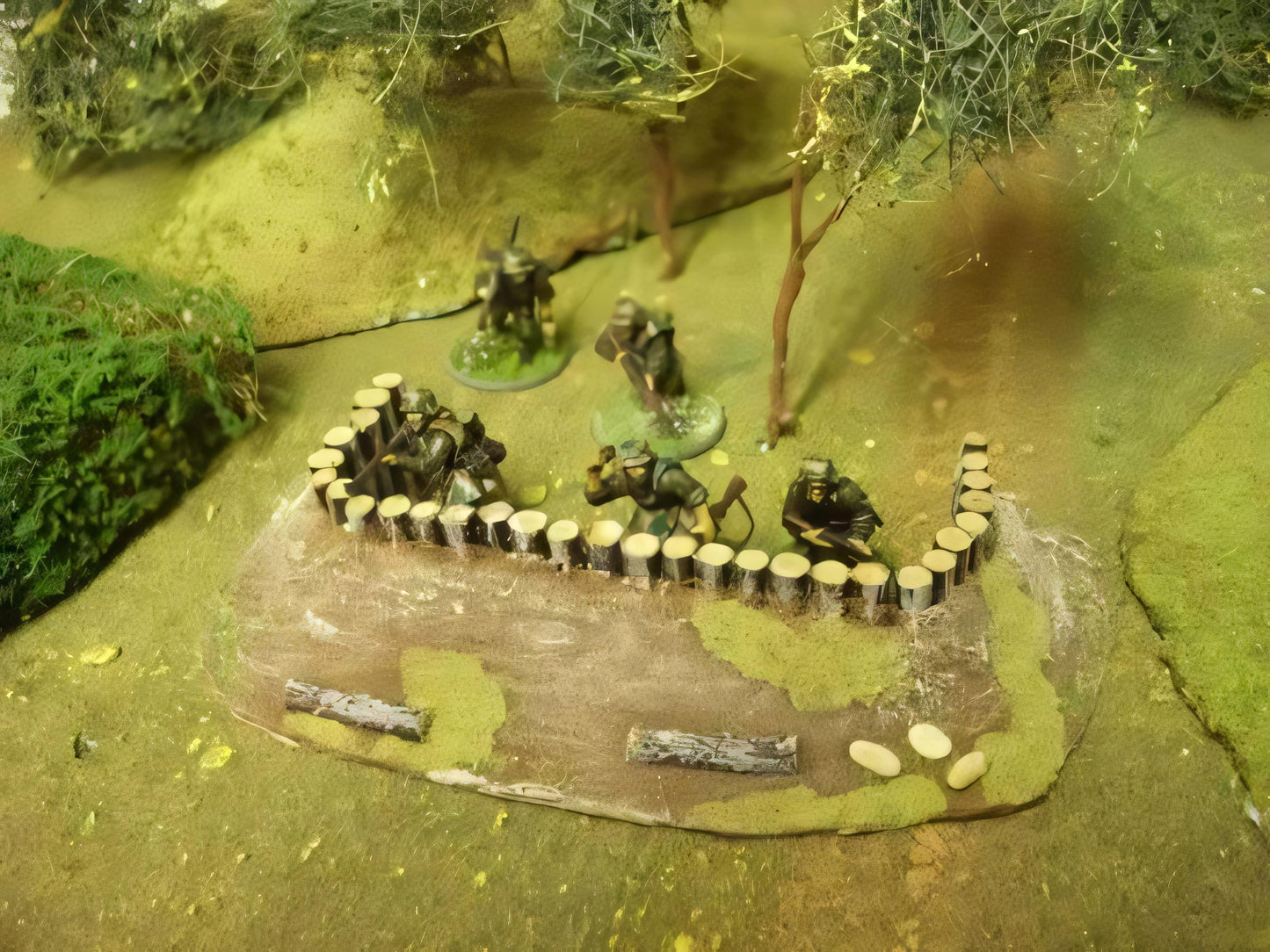 28mm 'U' SHAPE LOG EMPLACEMENT