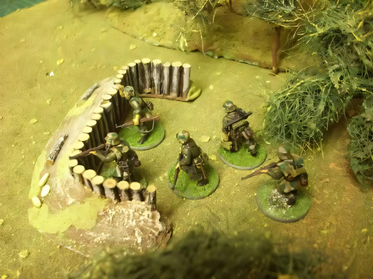28mm 'U' SHAPE LOG EMPLACEMENT