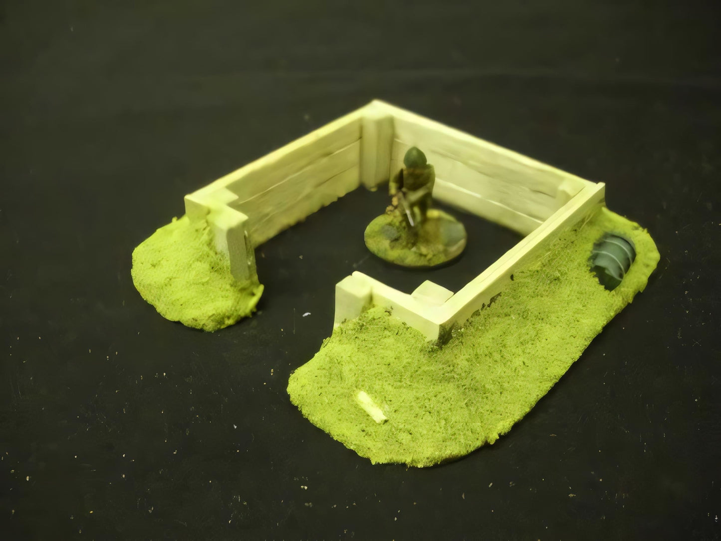 28mm SQUARE TIMBER EMPLACEMENT