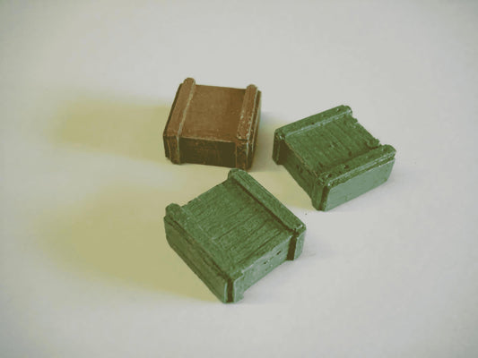 28mmWEAPONS/AMMO BOXES x 3