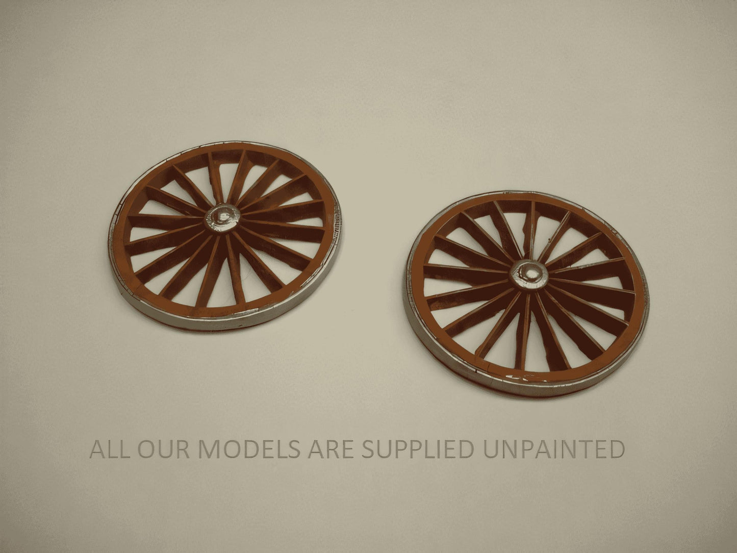 28mm WAGON WHEELS (pair)