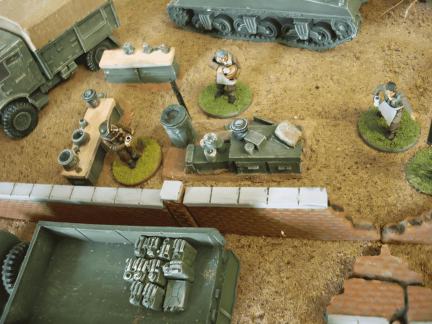 28mm BRICK WALL WITH BREACH
