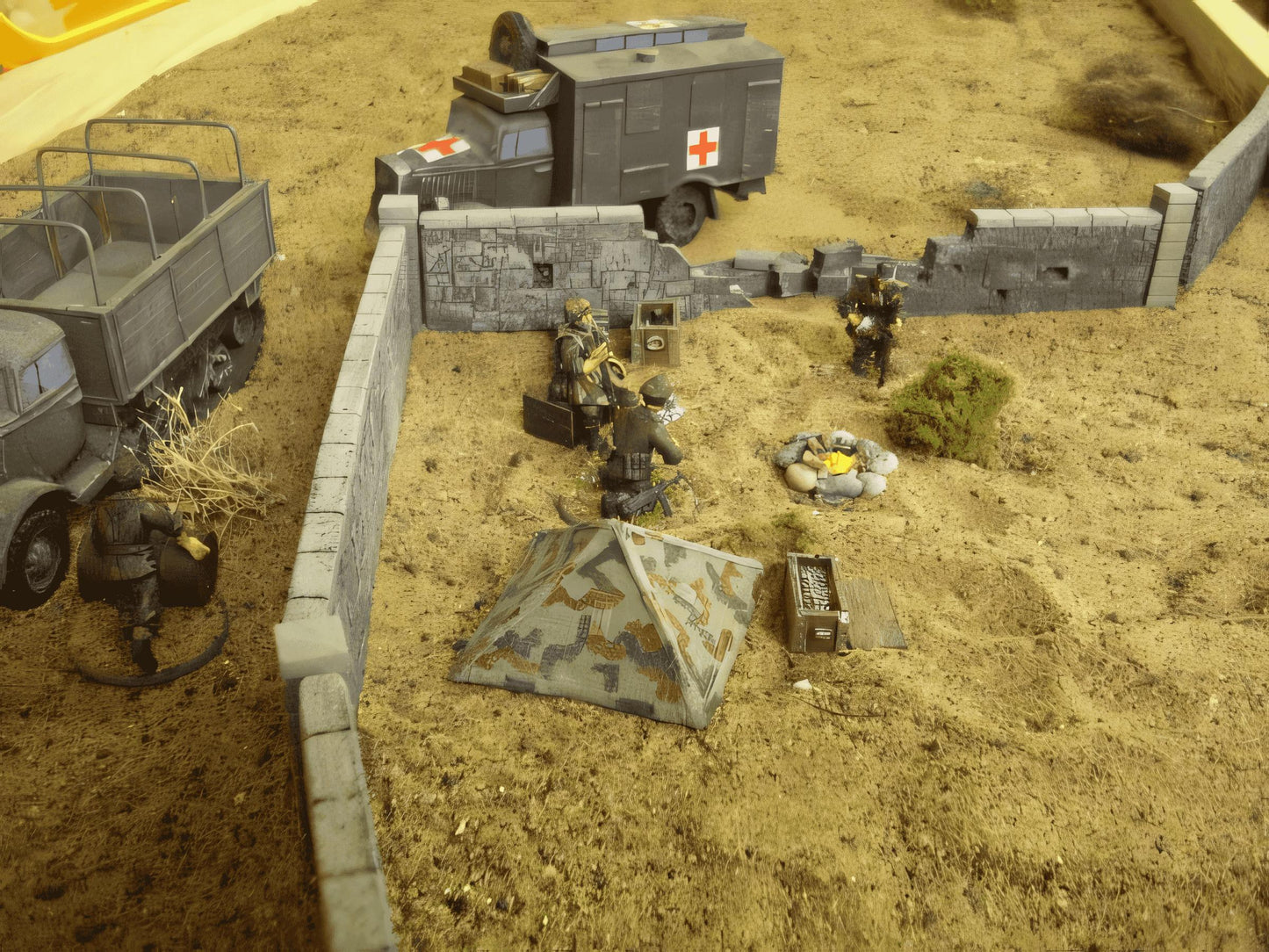 28mm STONE WALL SET