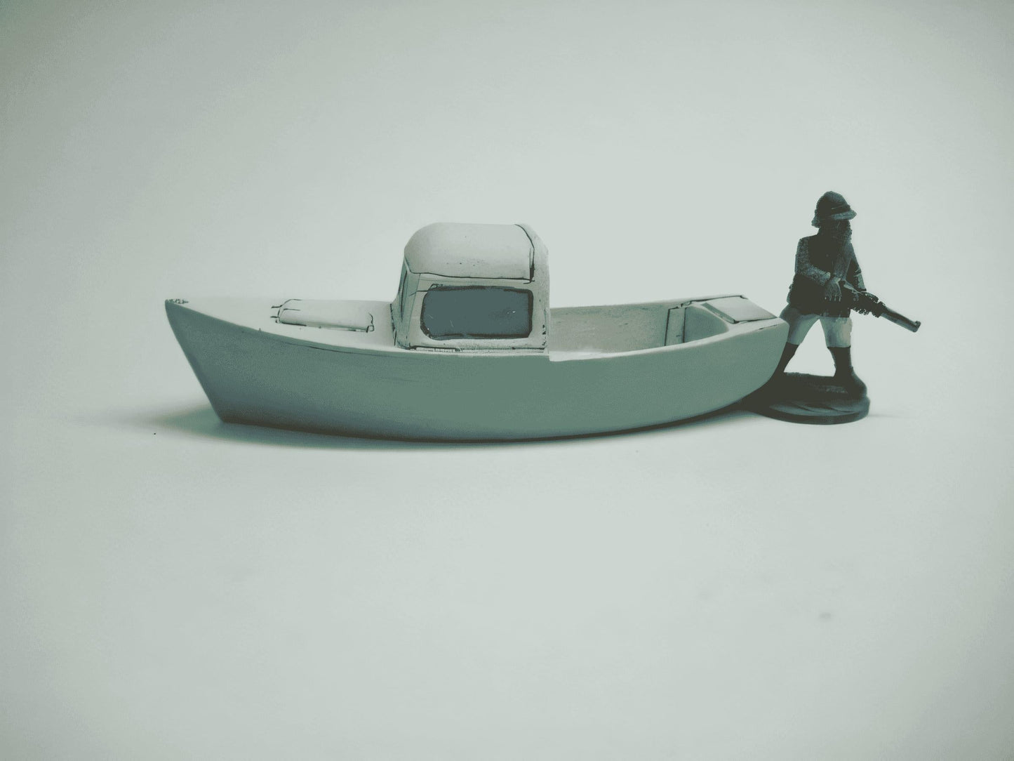 28mm SMALL WATERLINE BOAT