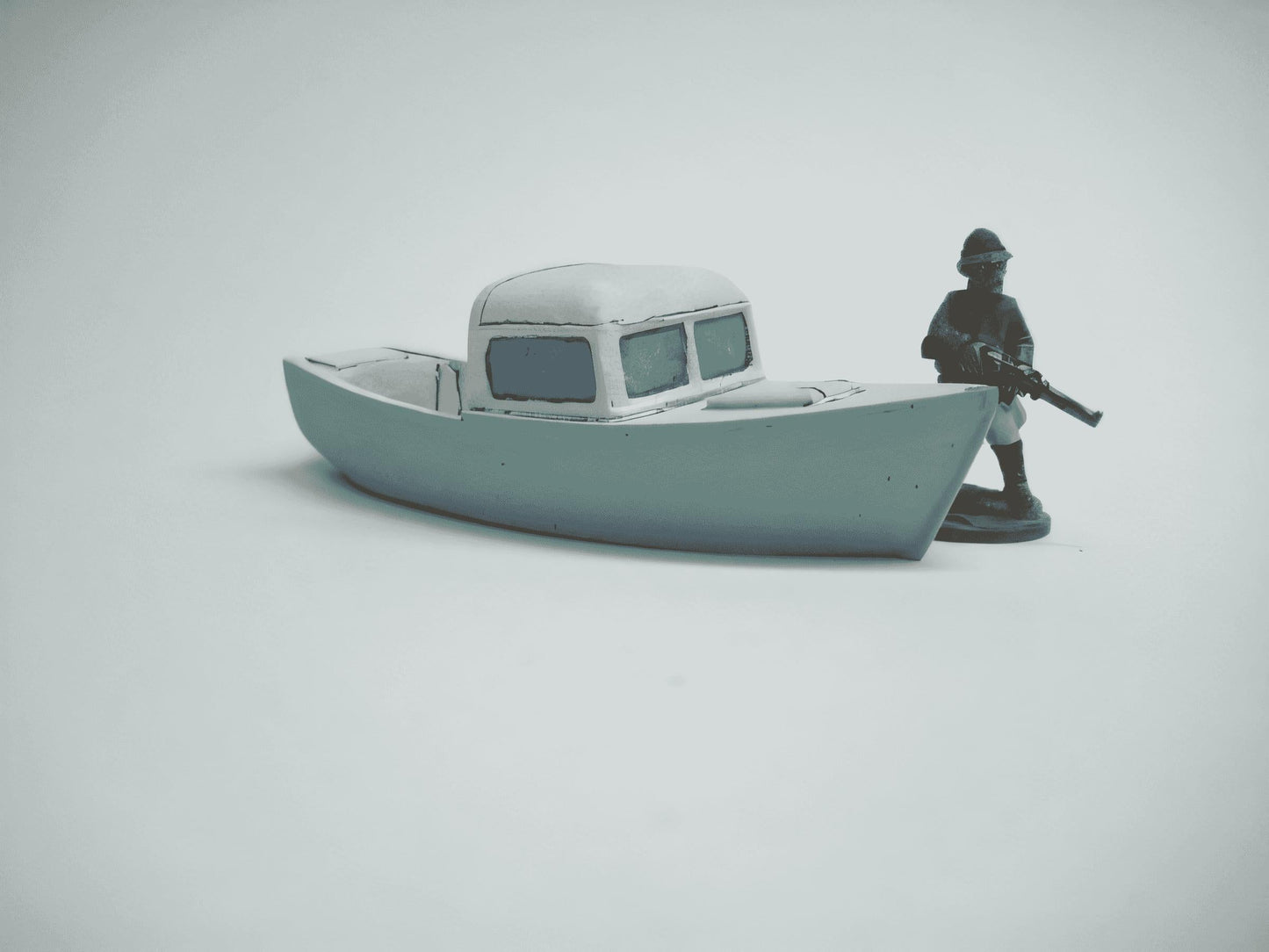 28mm SMALL WATERLINE BOAT
