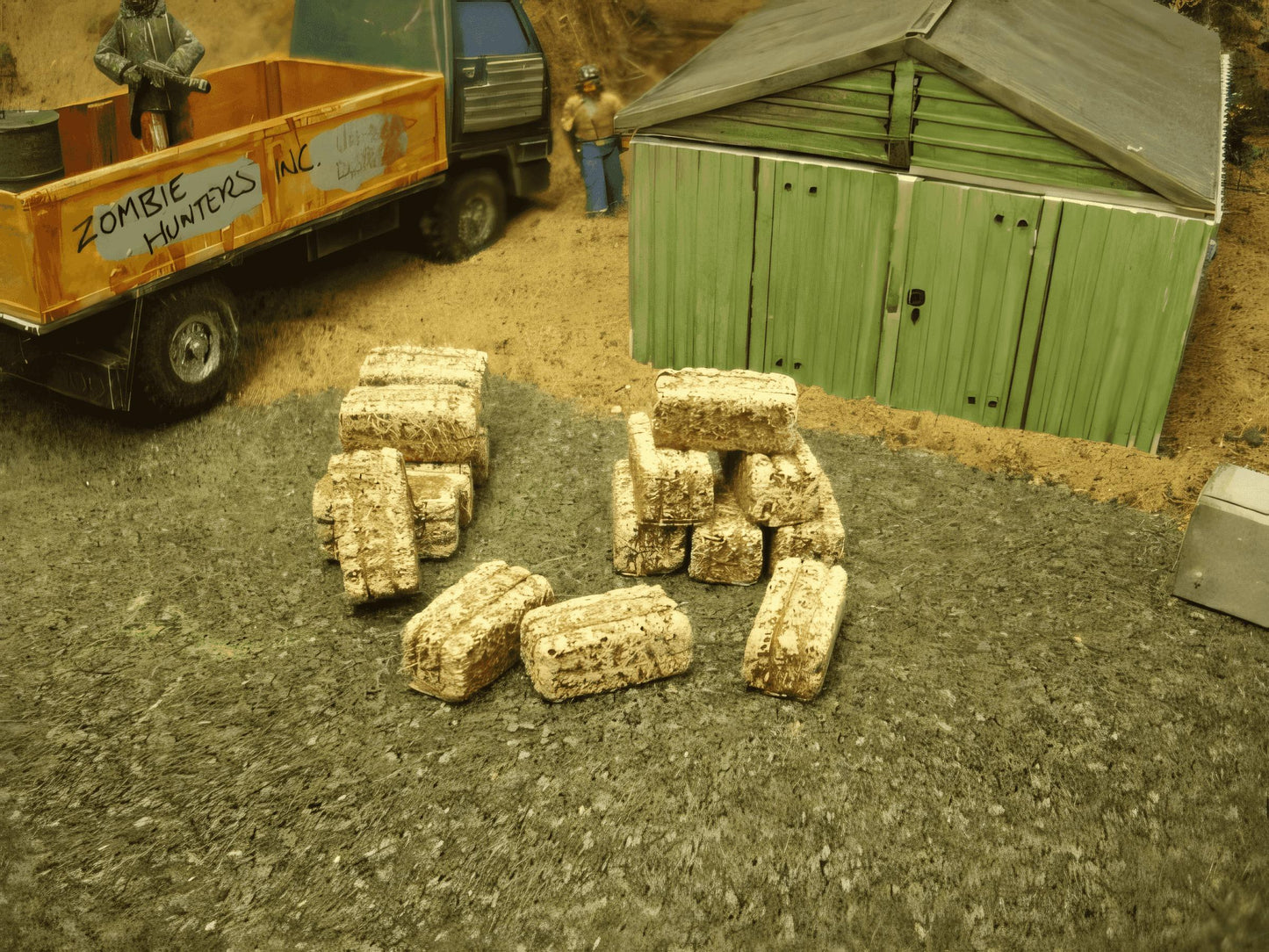 28mm  HAY BALES x 16