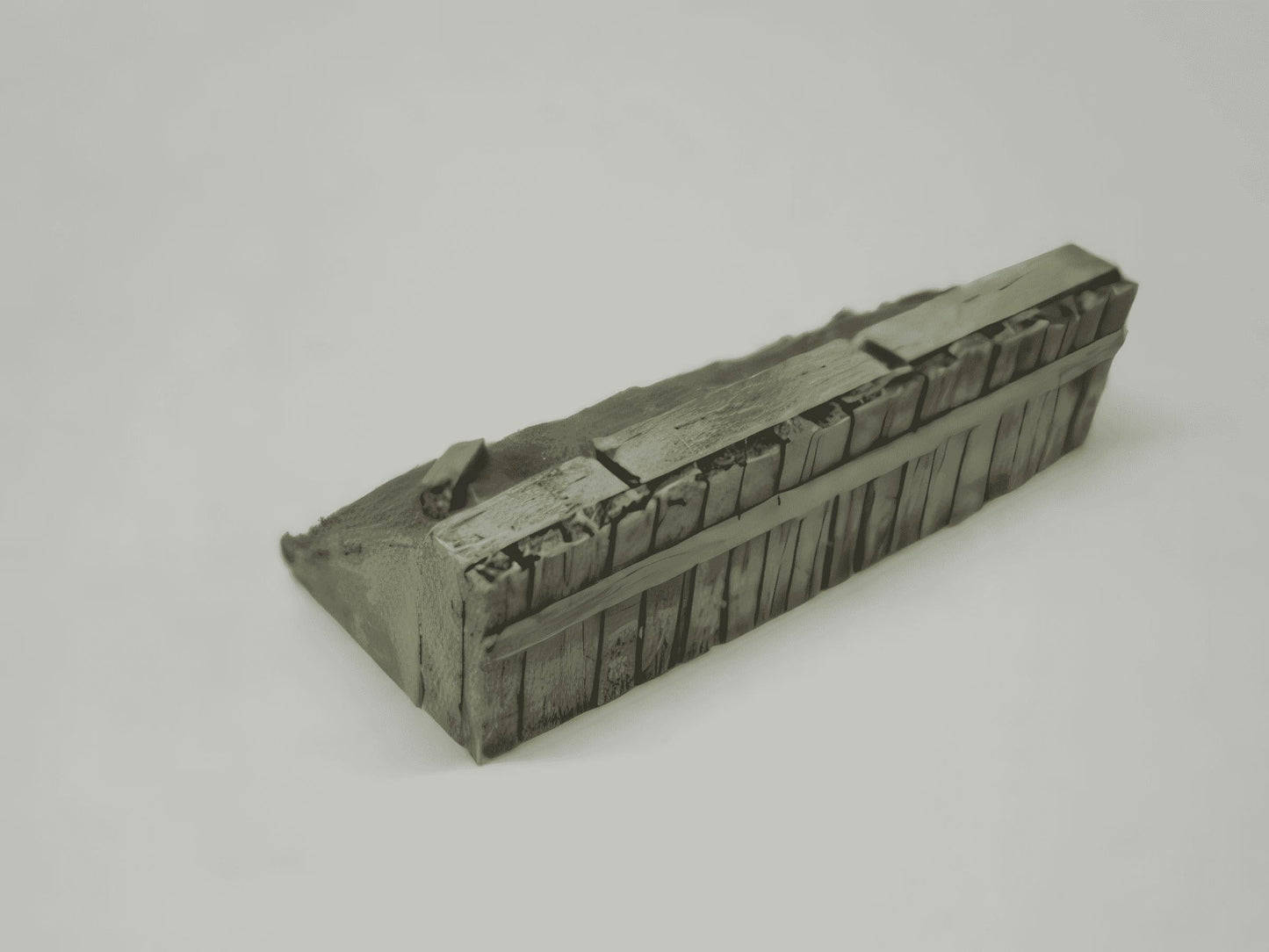 28mm STRAIGHT WOOD RENFORCED BERM