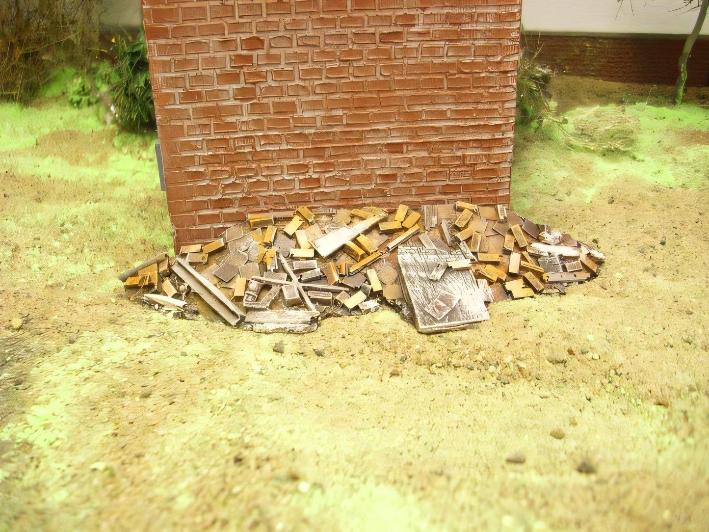 28mm RUBBLE PILE FOR BUILDINGS