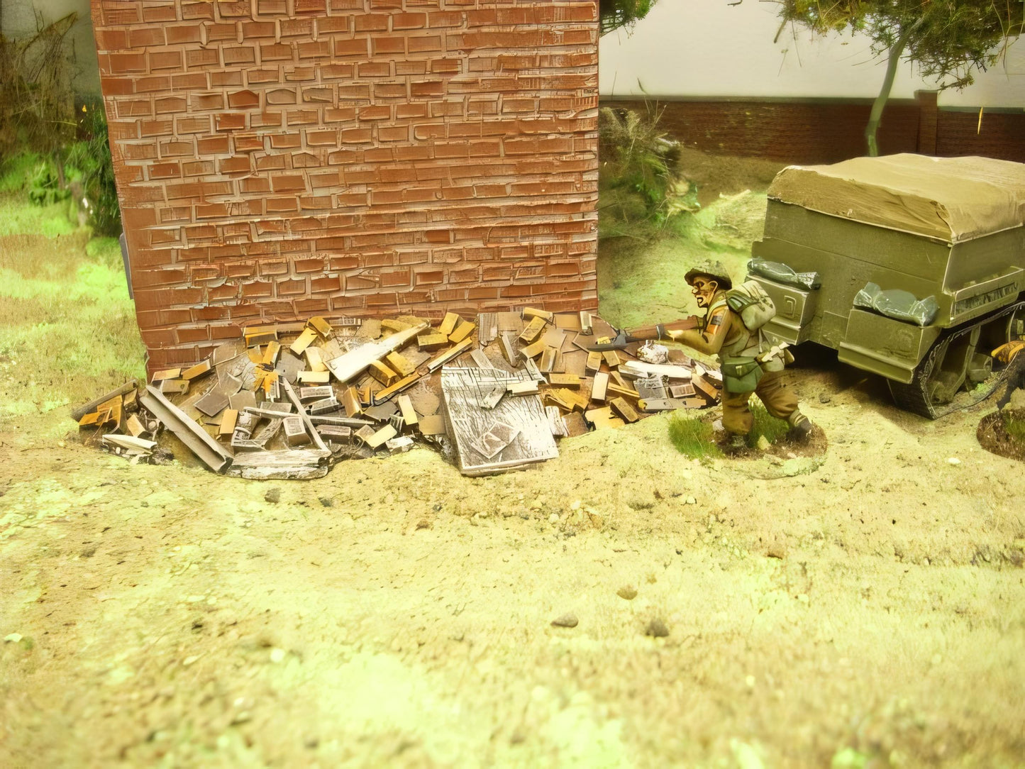 28mm RUBBLE PILE FOR BUILDINGS