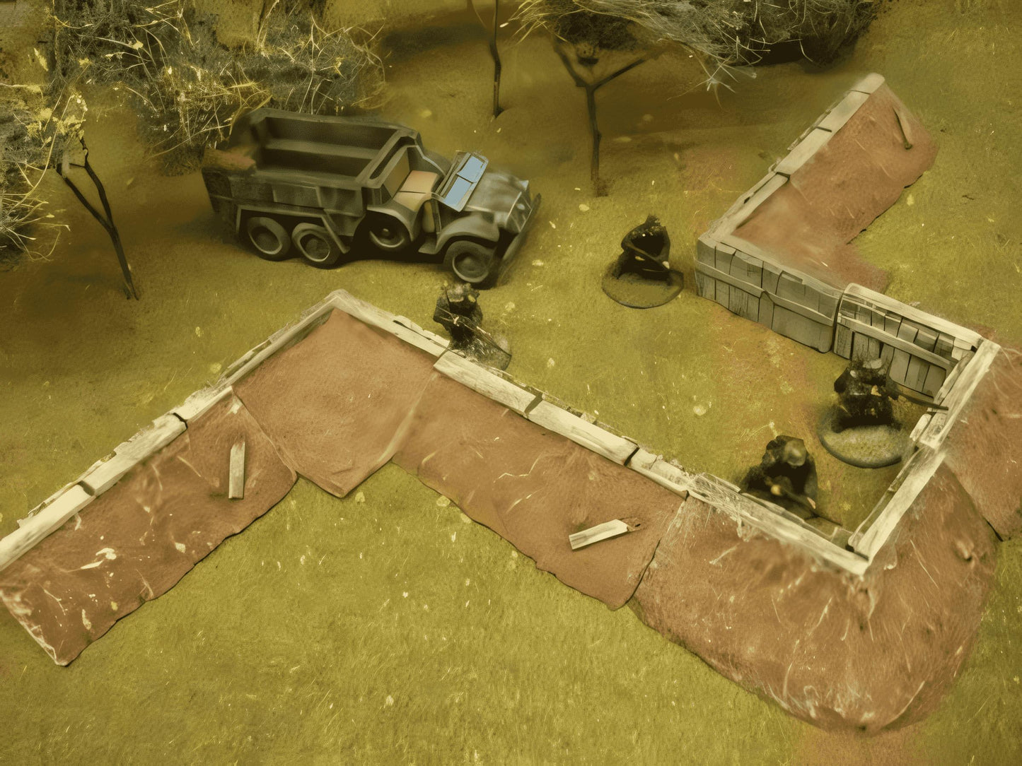 28mm STRAIGHT WOOD RENFORCED BERM