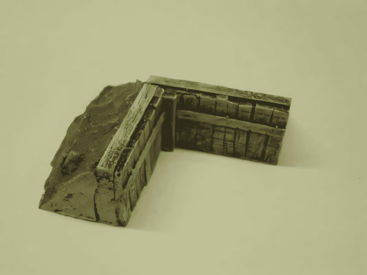28mm  INTERIOR CORNER WOOD REINFORCED BERM