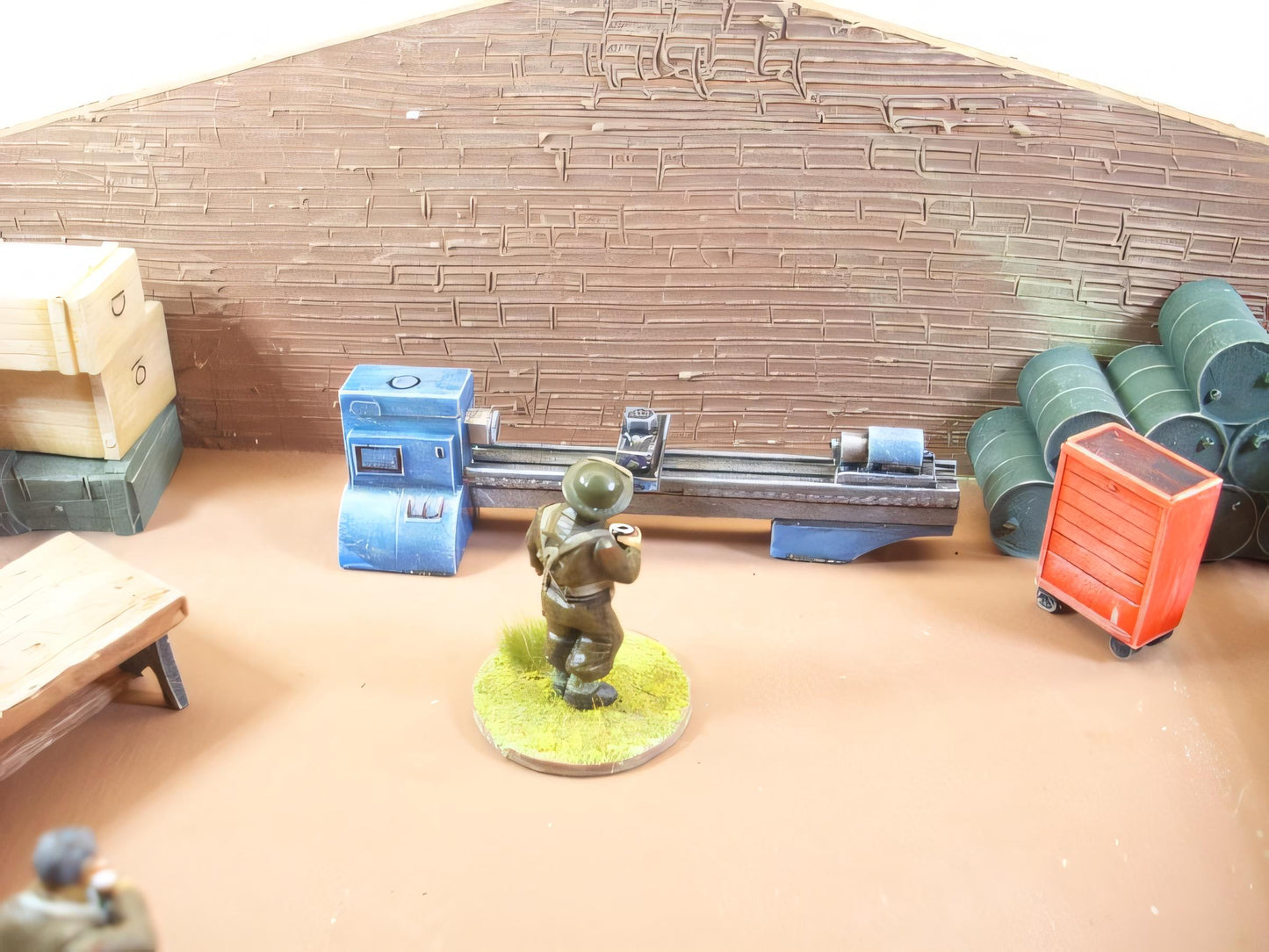 28mm LONG BED FACTORY LATHE