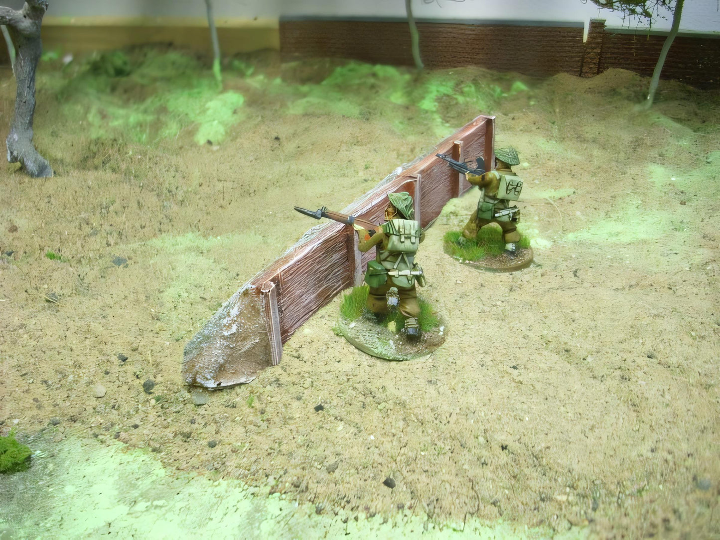 28mm TIMBER AND EARTHWORK DEFENSE