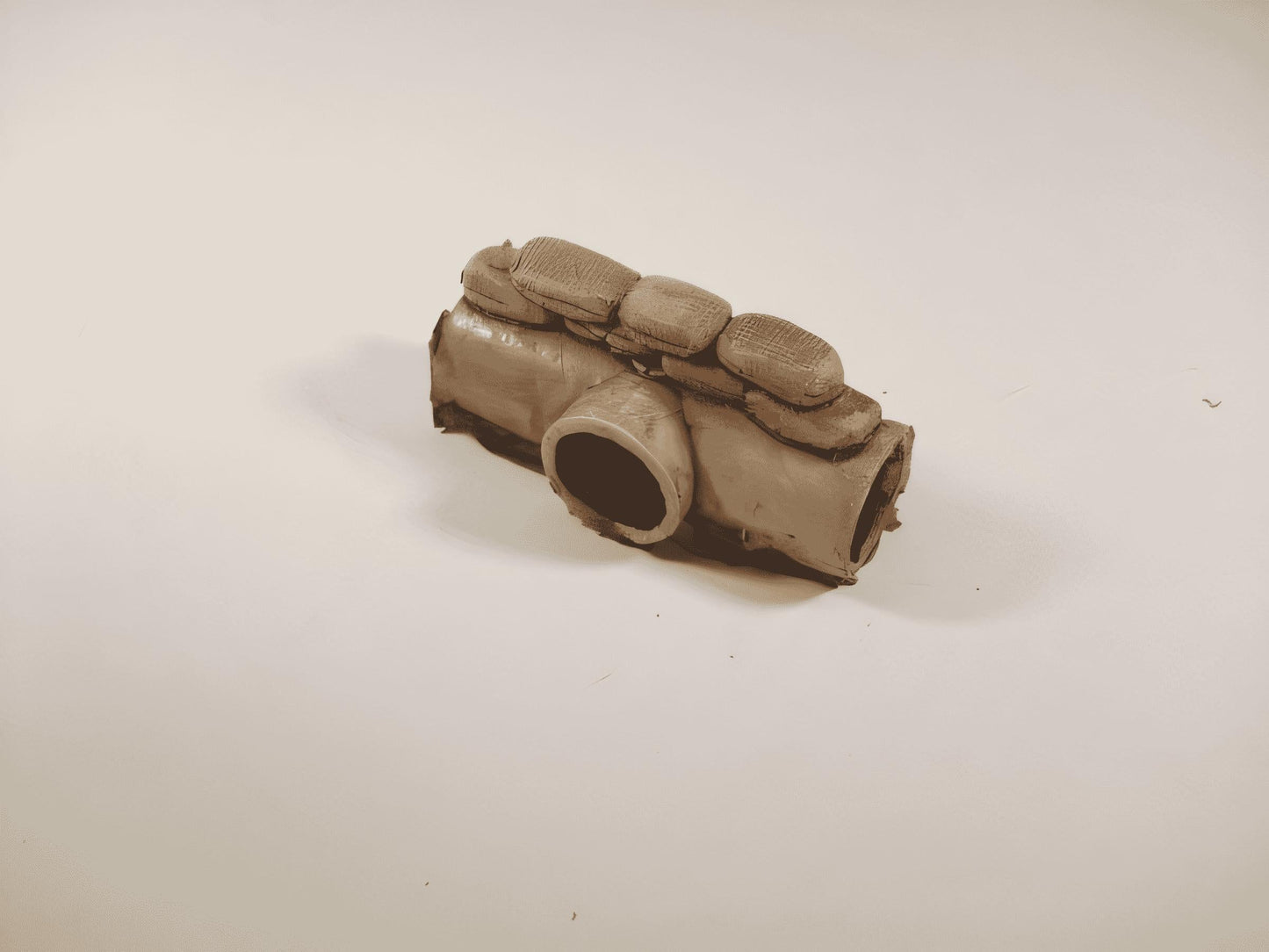 28mm PIPE AND SANDBAG BARRICADE