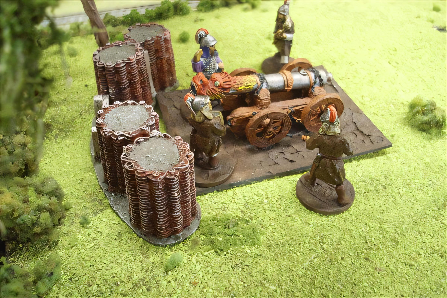 28mm LARGE WICKER GABION ARTILLERY SCREEN
