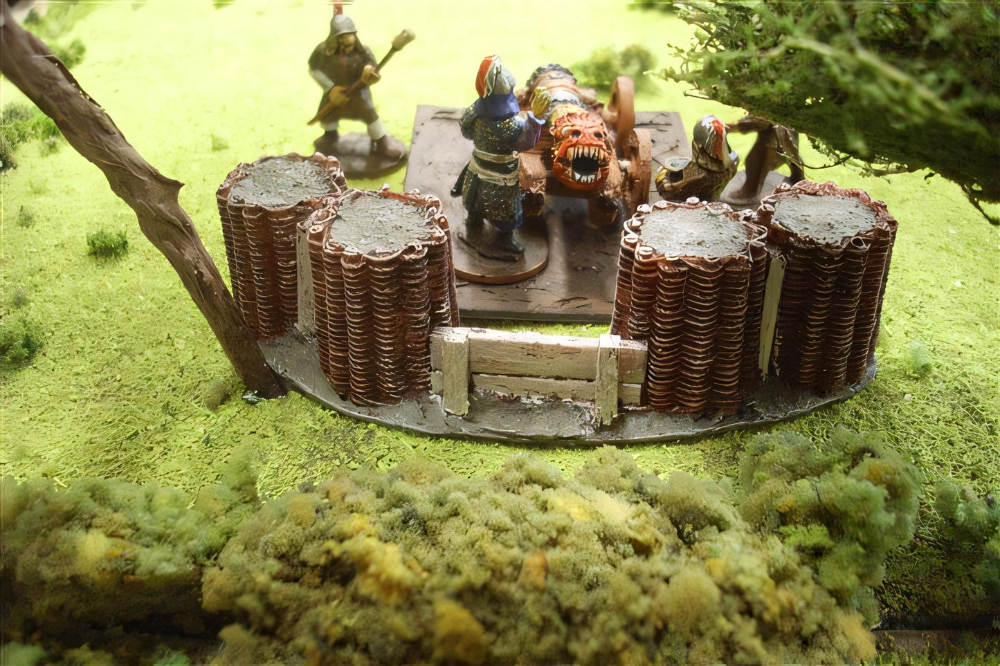28mm LARGE WICKER GABION ARTILLERY SCREEN