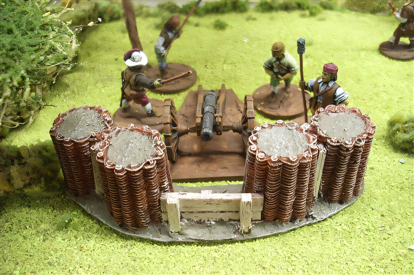 28mm LARGE WICKER GABION ARTILLERY SCREEN