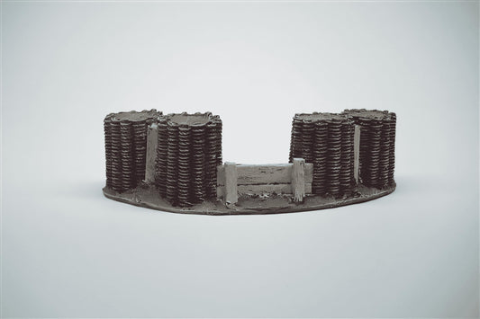 28mm LARGE WICKER GABION ARTILLERY SCREEN