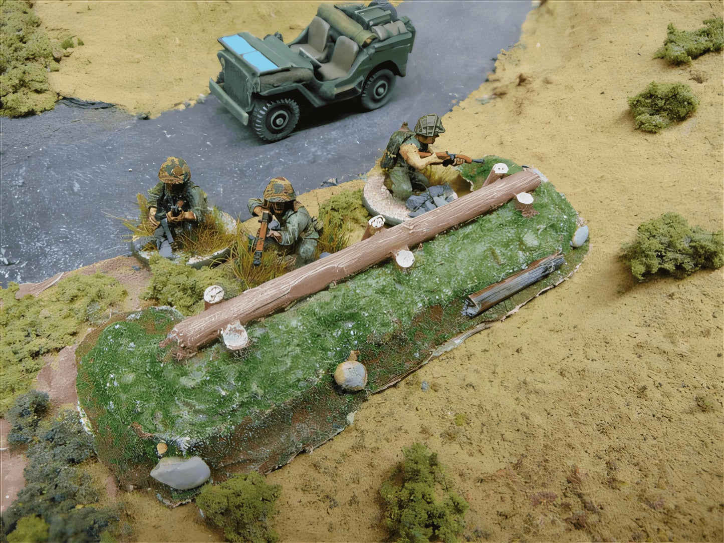 28mm LOG REINFORCED DEFENCE