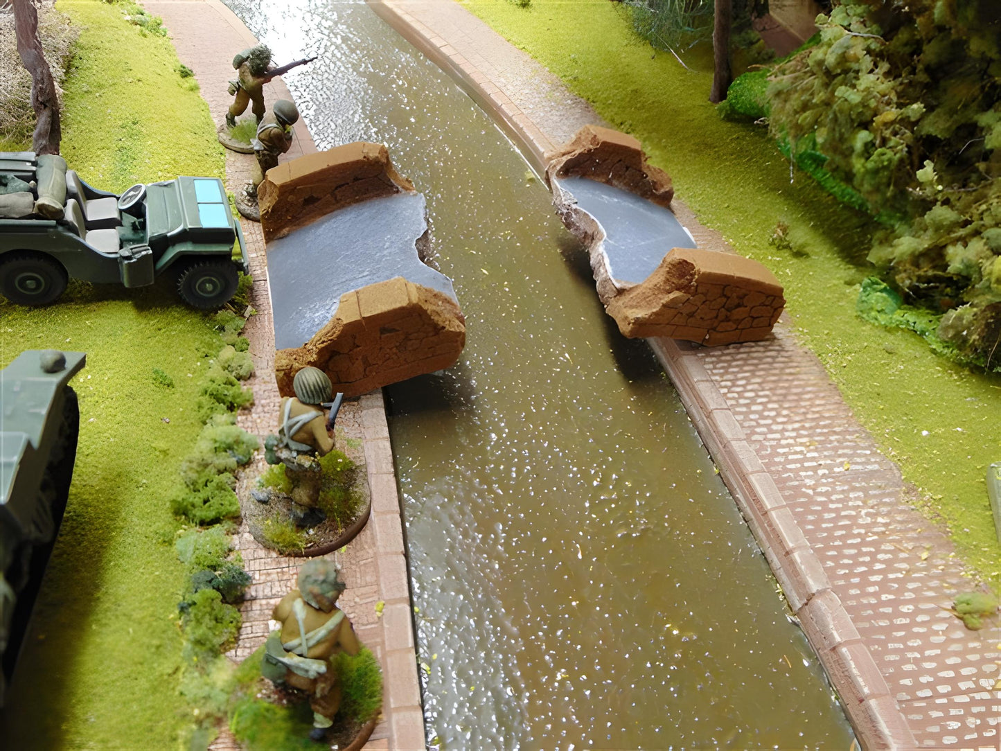 28mm BLOWN SMALL STONE SIDED BRIDGE