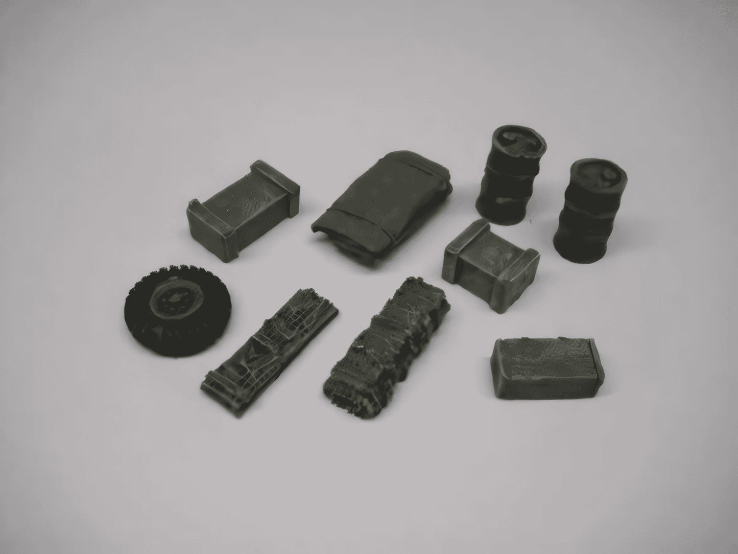 28mm VEHICLE SPARES x 9