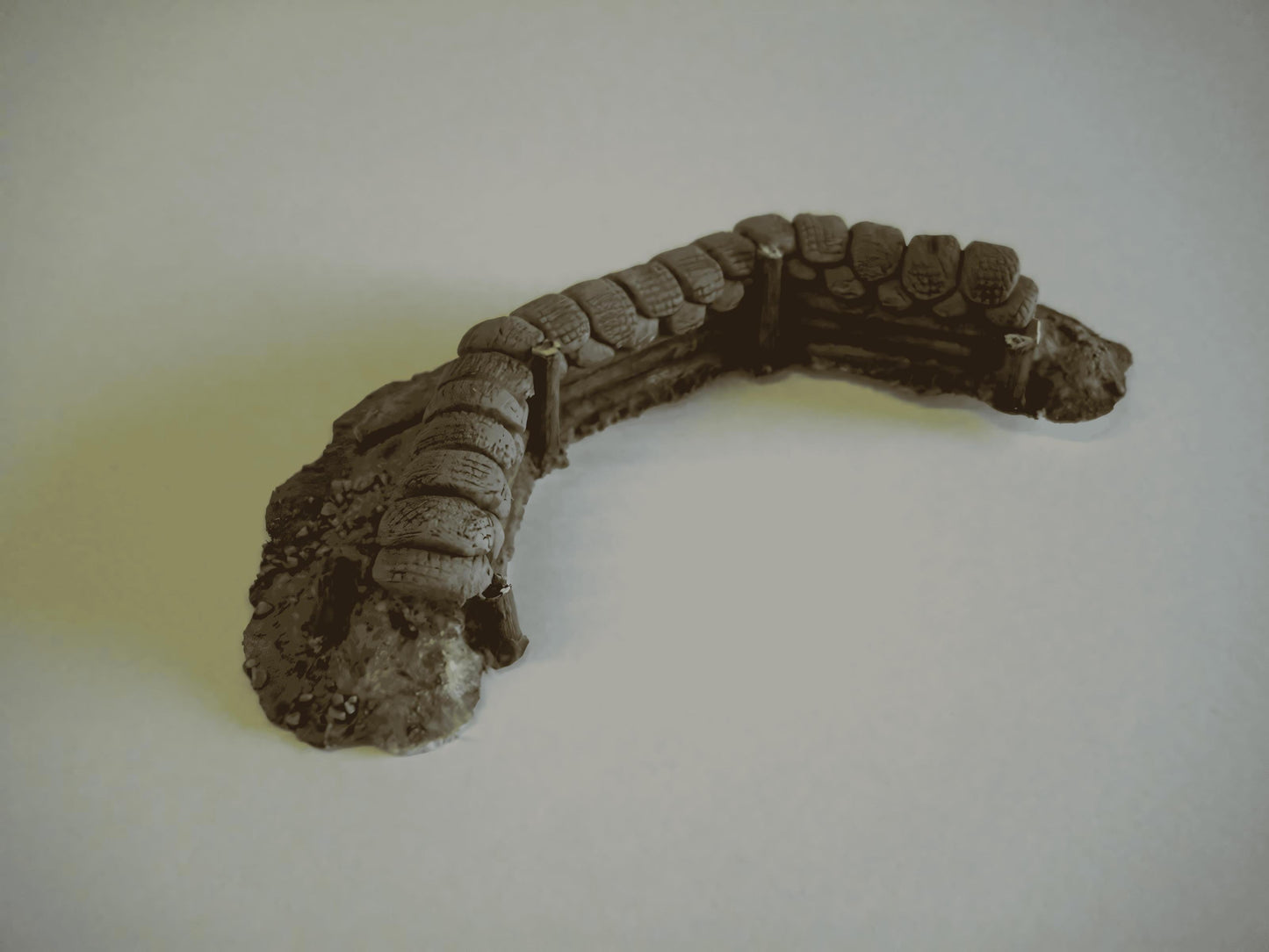 28mm LOG BERM WITH SANDBAGS