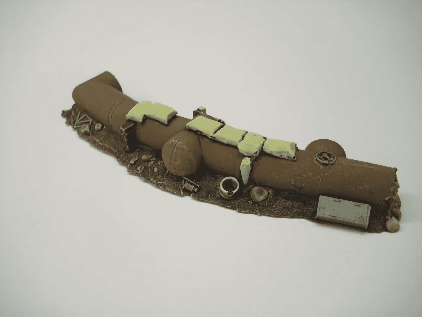 28mm STEEL PIPES ROAD BLOCK