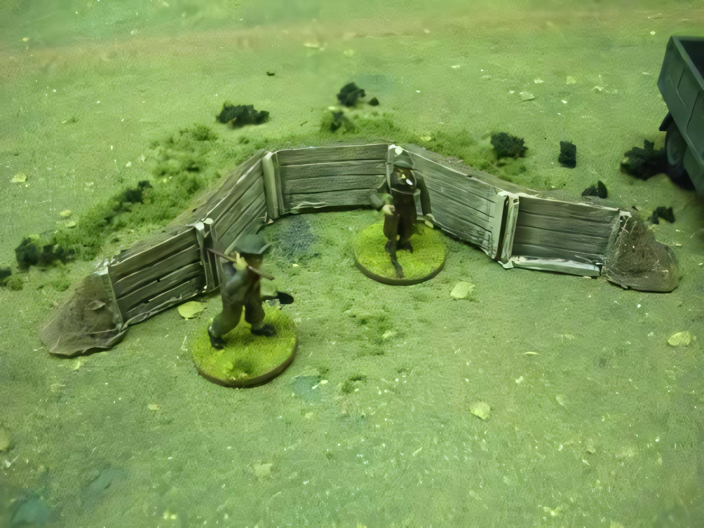 28mm  BERM OR WOOD SUPPORTED EARTHWORK