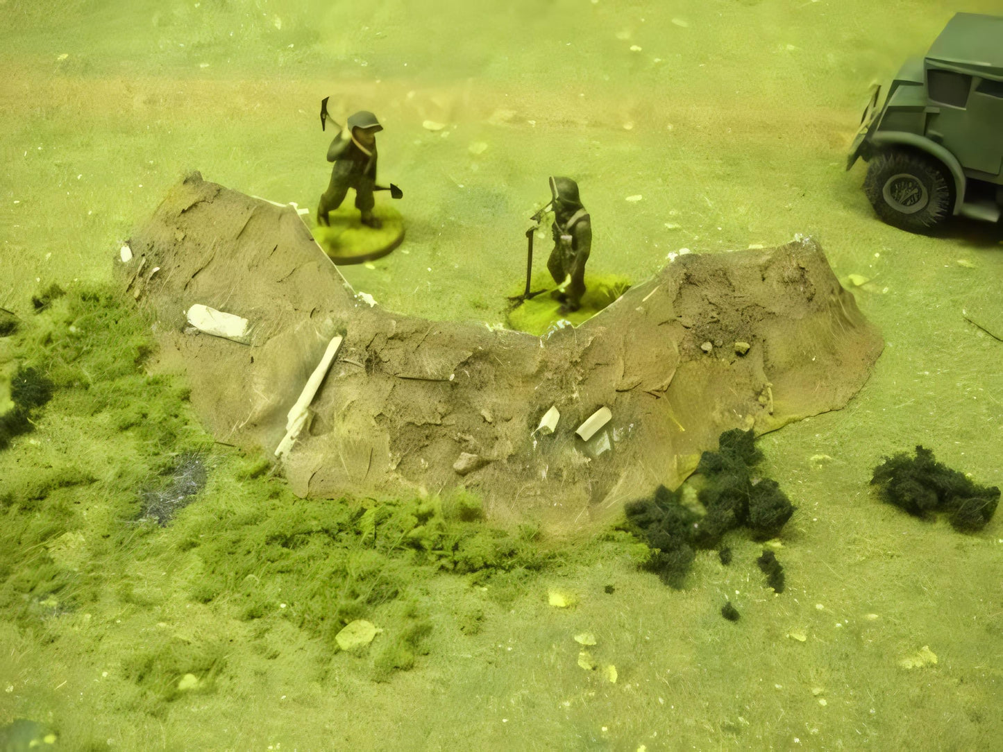 28mm  BERM OR WOOD SUPPORTED EARTHWORK