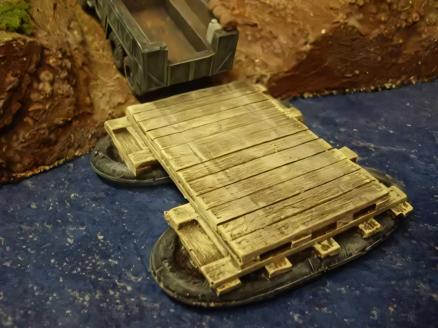28mm WW2 INFLATABLE BOAT RAFT. EASTERN FRONT
