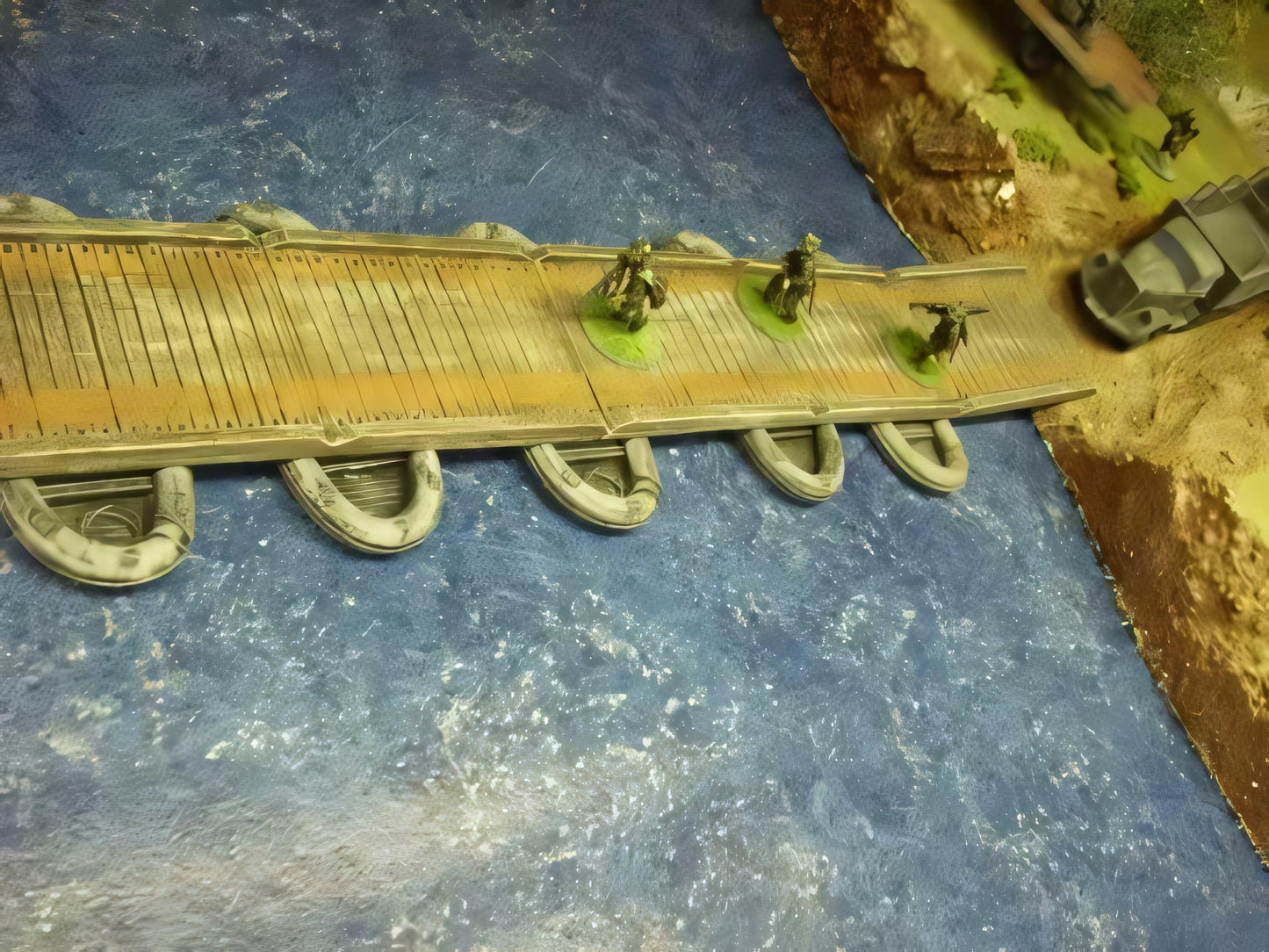 28mm RUBBER BOAT PONTOON BRIDGE