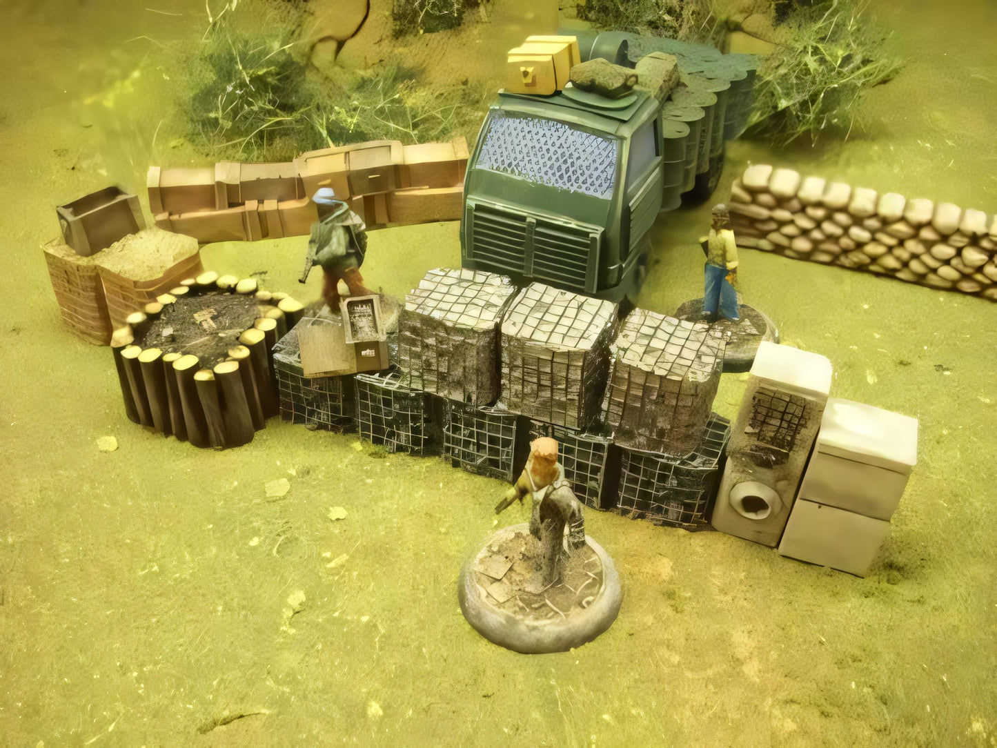 28mm  MODERN BARRICADE SET