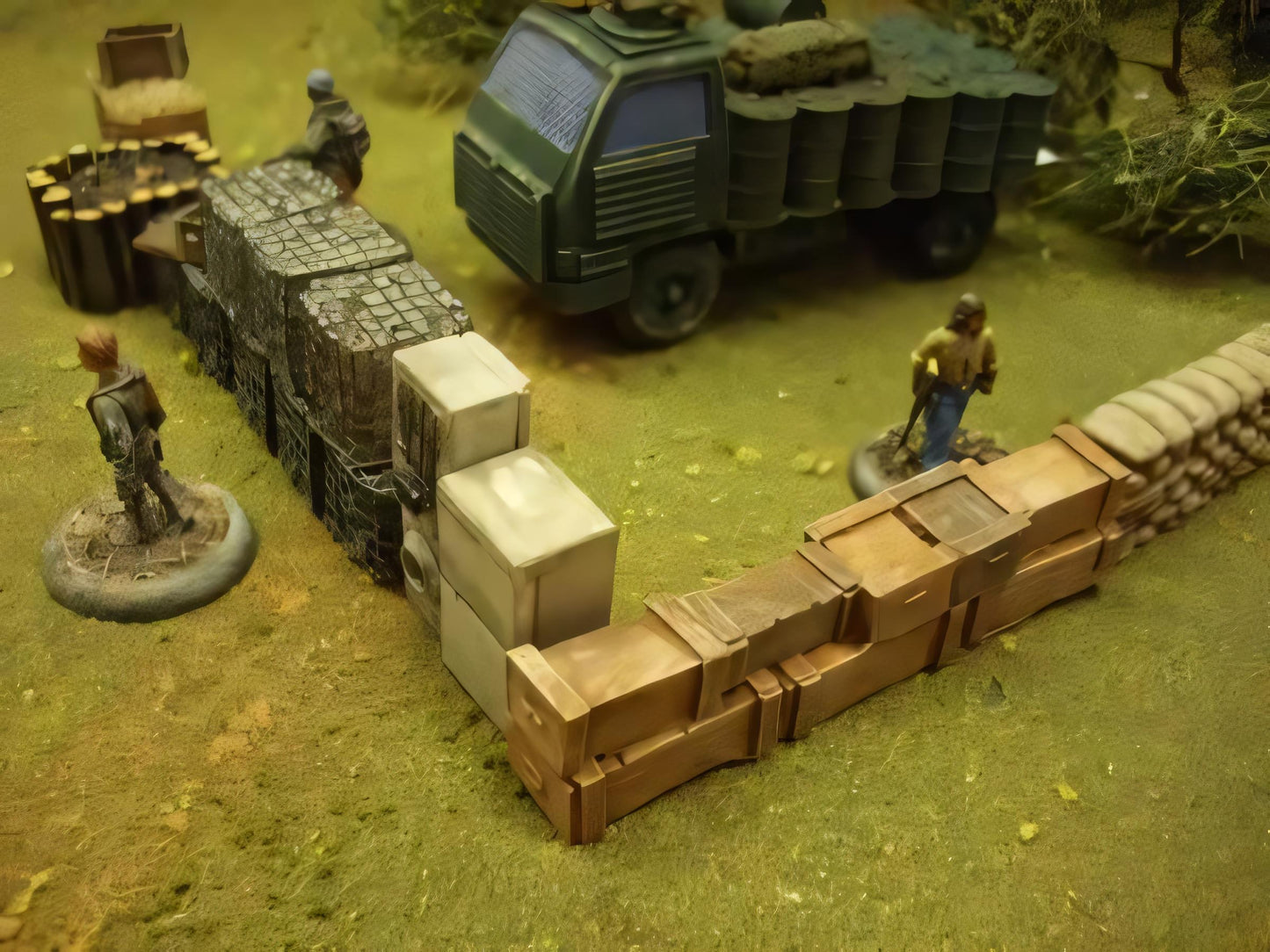 28mm  MODERN BARRICADE SET