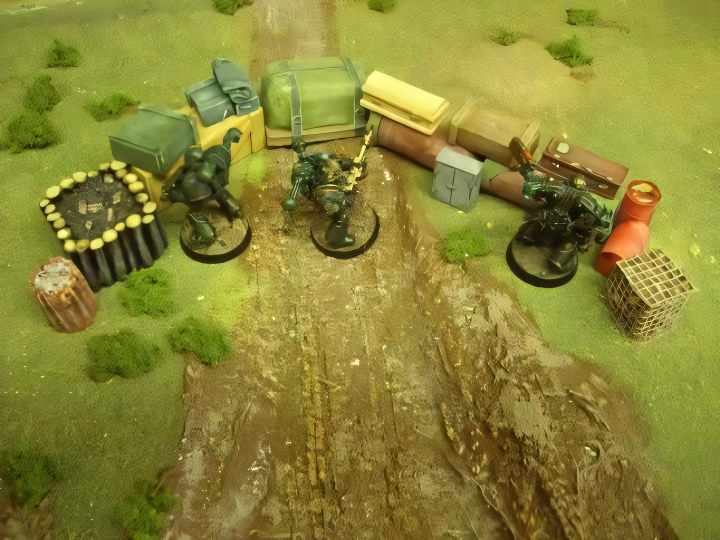 28mm  MODERN BARRICADE SET