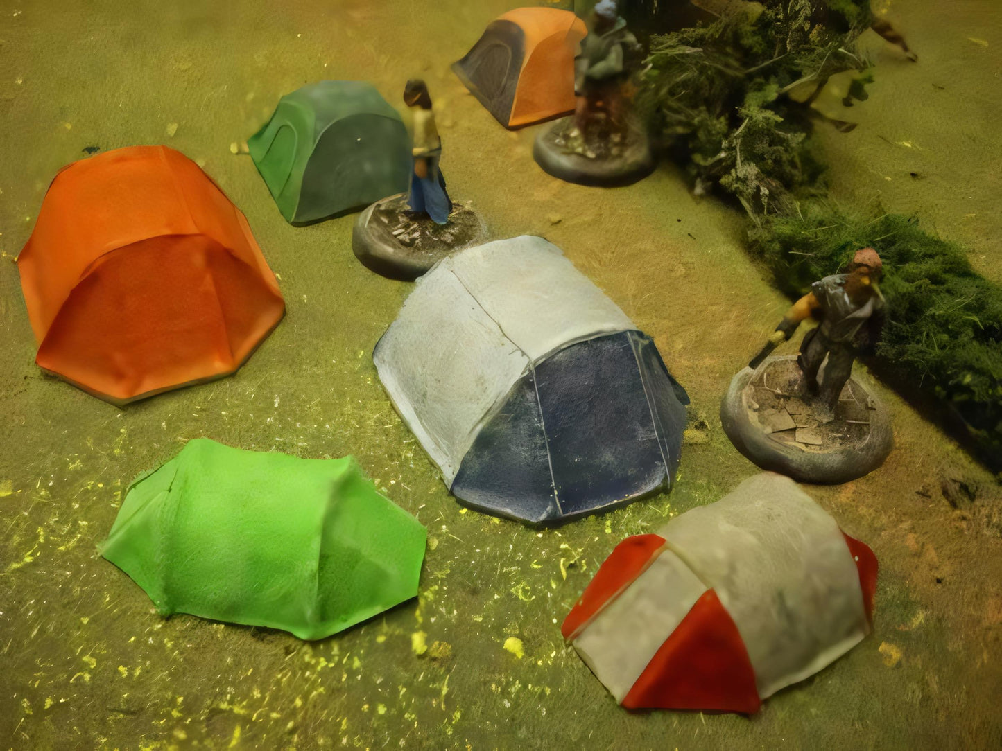 28mm MODERN TENTS SET x 6