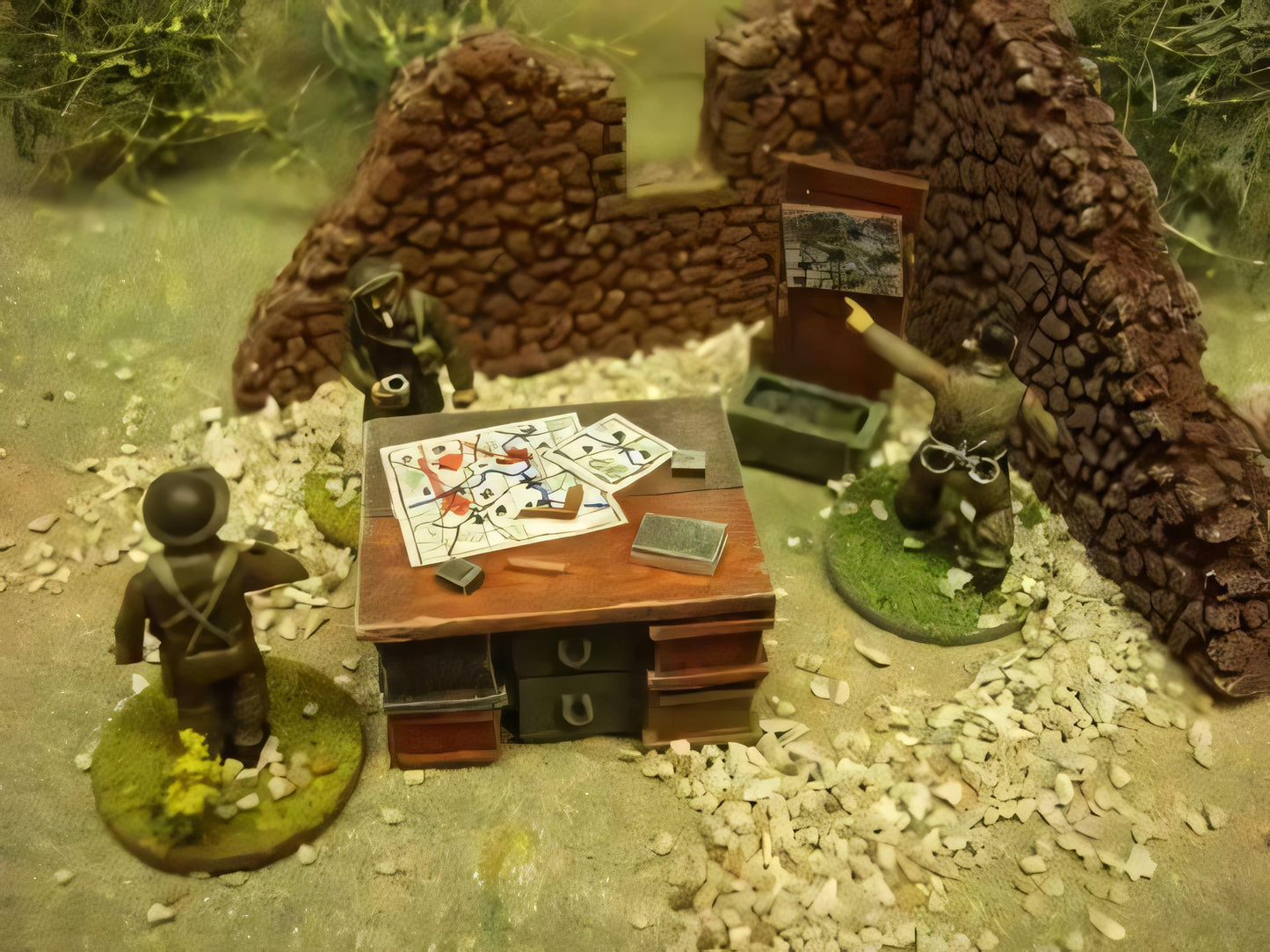 28mm MAKESHIFT MAP TABLE