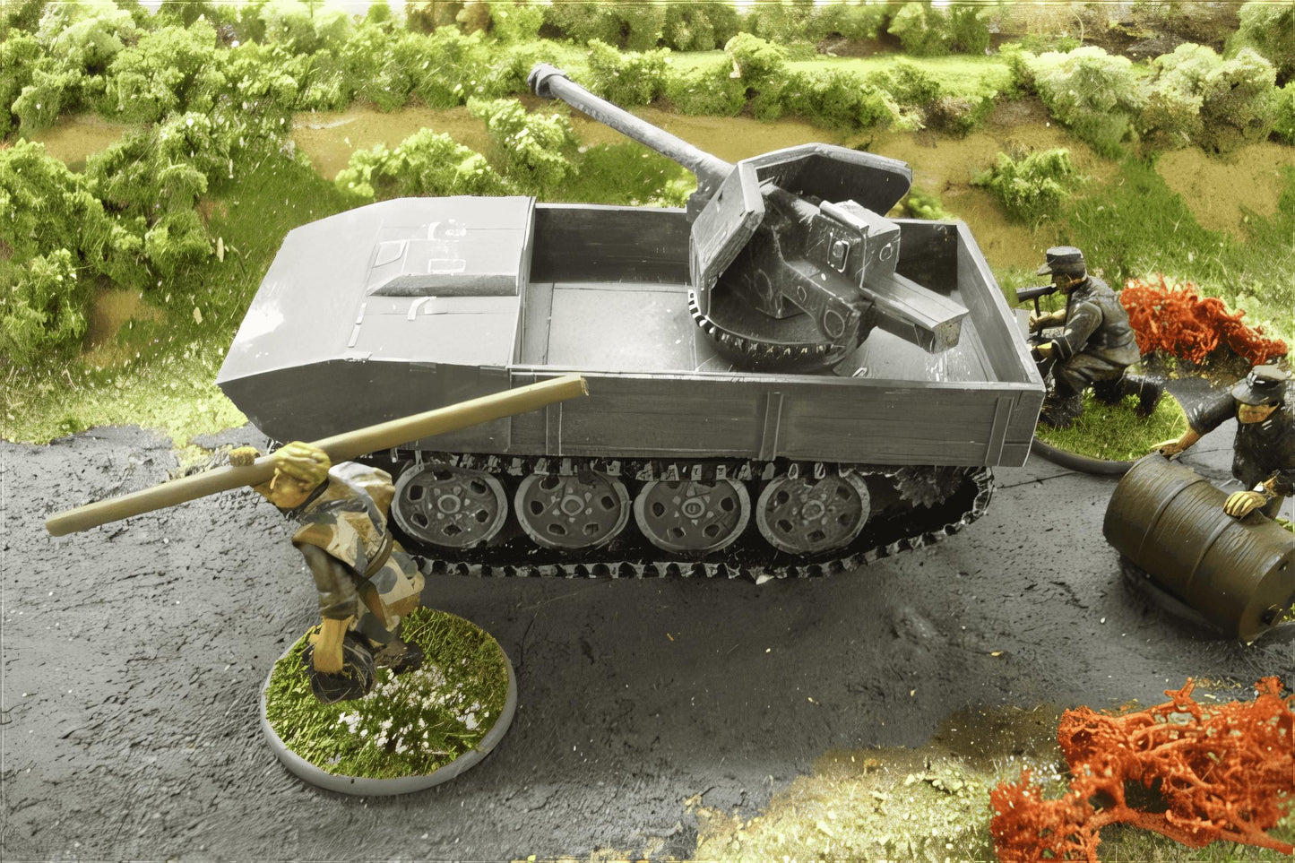 28mm RAUPENSCHLEPPER OST with PaK 40