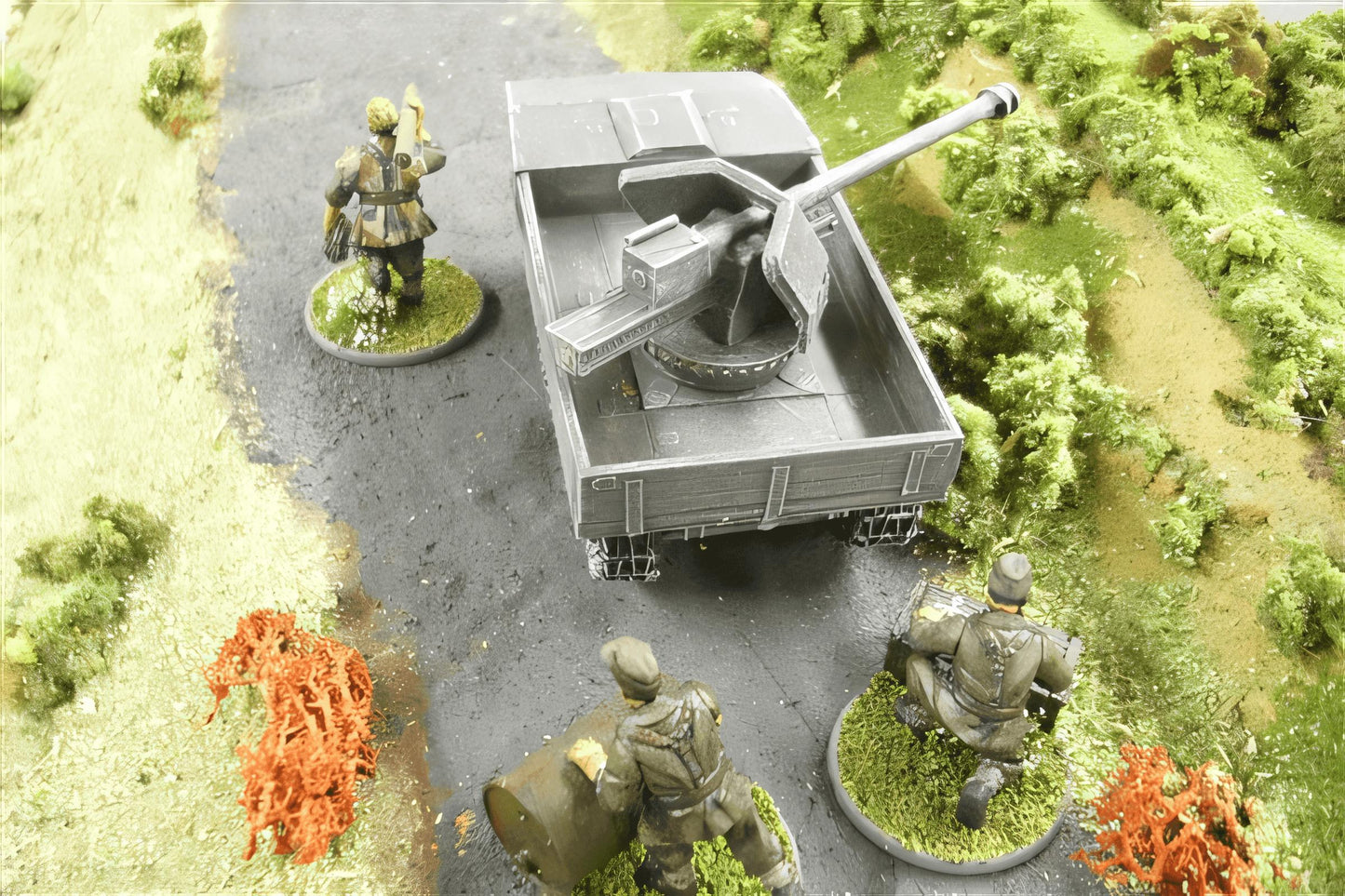 28mm RAUPENSCHLEPPER OST with PaK 40